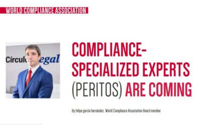 Compliance-specialized experts (peritos) are coming